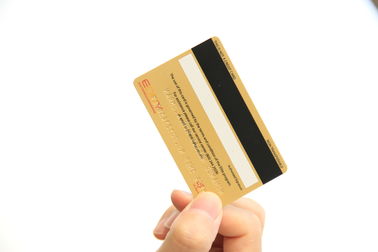 ความภักดีพลาสติก HICO บัตรแถบแม่เหล็กสีดำพร้อมพิมพ์ขนาดกำหนด