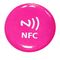 ISO 14443A คริสตัลกันน้ำ Nfc Rfid แท็ก NFC213/215/216 Chip