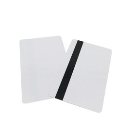 CR80 30mil PVC Blank Magnetic Stripe Card พิมพ์ถ่ายโอนความร้อน