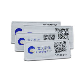แท็กซักอบรีด ISO18000-6C Passive RFID NXP 8 พร้อมการพิมพ์บาร์โค้ด