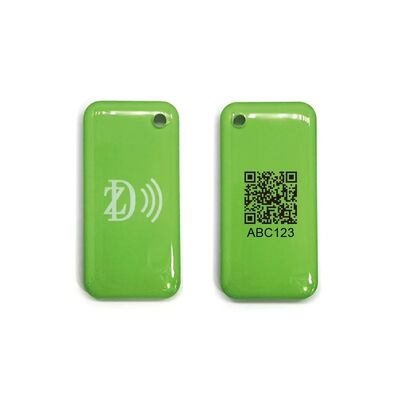 โครงการที่สามารถโปรแกรมได้ MIFARE Classic EV1 1K / 4K NFC RFID Epoxy Keychain สําหรับการควบคุมการเข้าถึง Key Tag