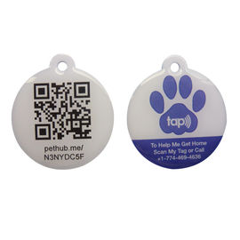 การพิมพ์รหัส QR ที่เป็นมิตรต่อสิ่งแวดล้อม ขนาดที่กําหนดเอง NFC RFID Epoxy Tag