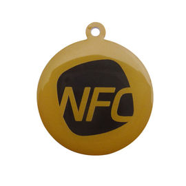 แท็ก Micro RFID ที่สามารถโปรแกรมได้ NFC NFC215 แท็ก RFID Epoxy