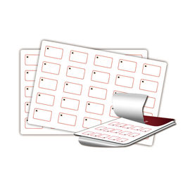 พลาสติก RFID PVC Sheet NFC EV1 2K 4K 8K Chip Inlay Prelam สําหรับการ์ดสมาร์ท